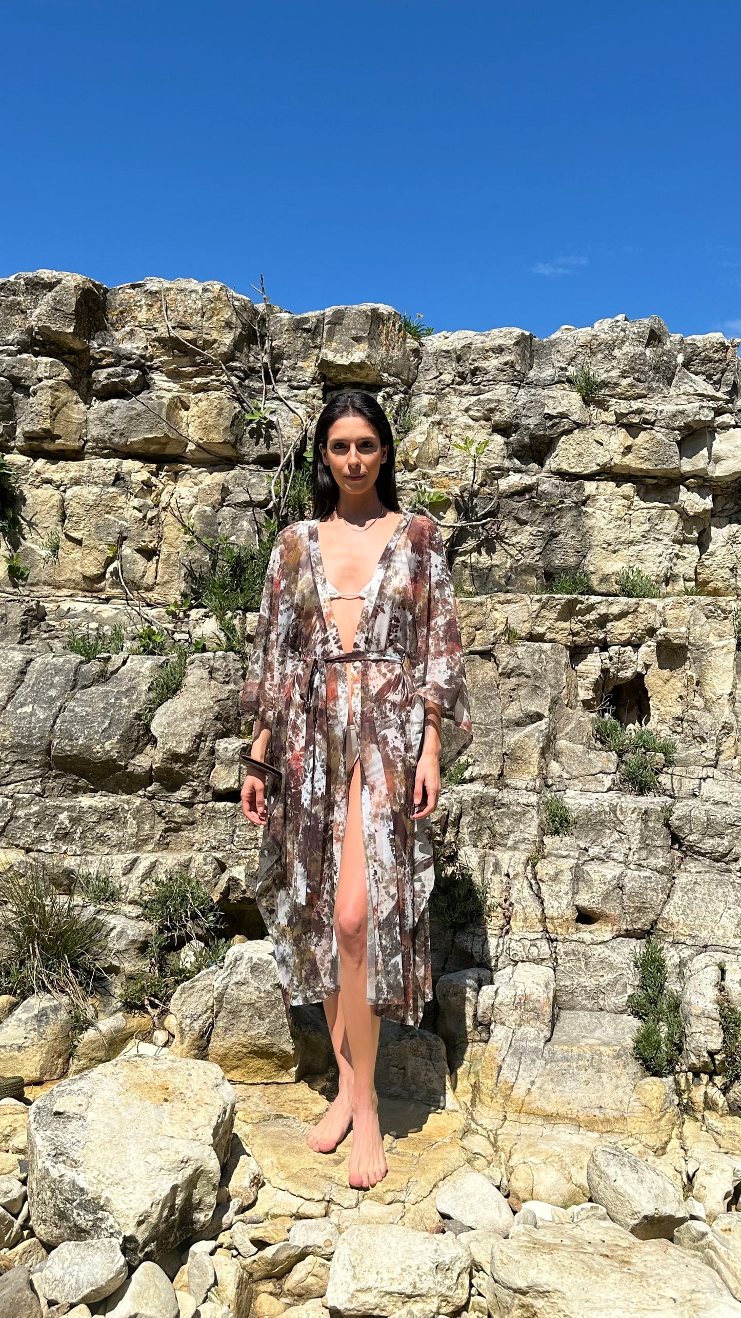 Desert Rose Kimono