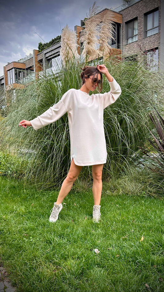 Horizon Mini Sweatshirt Dress