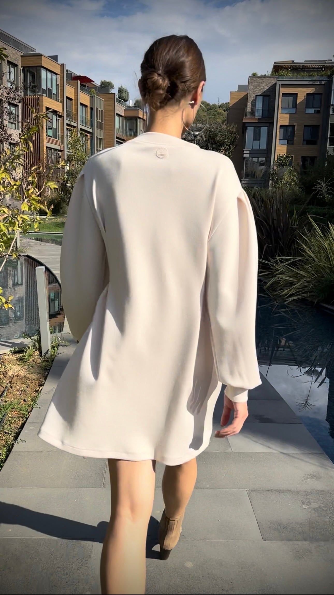 Solstice Mini Sweatshirt Elbise
