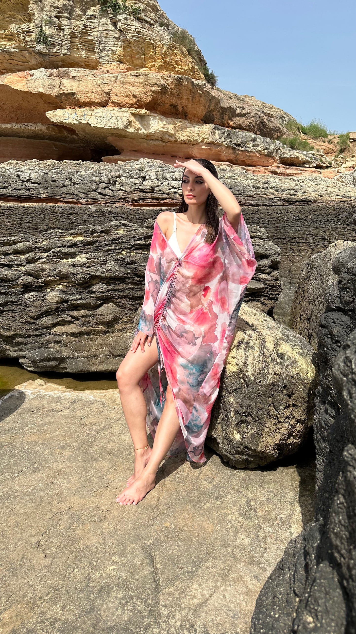 Aqua Whisper Dress